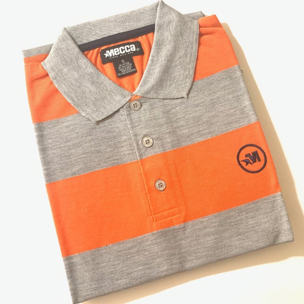 Men's Striped Jersey Polo 14MC MR7